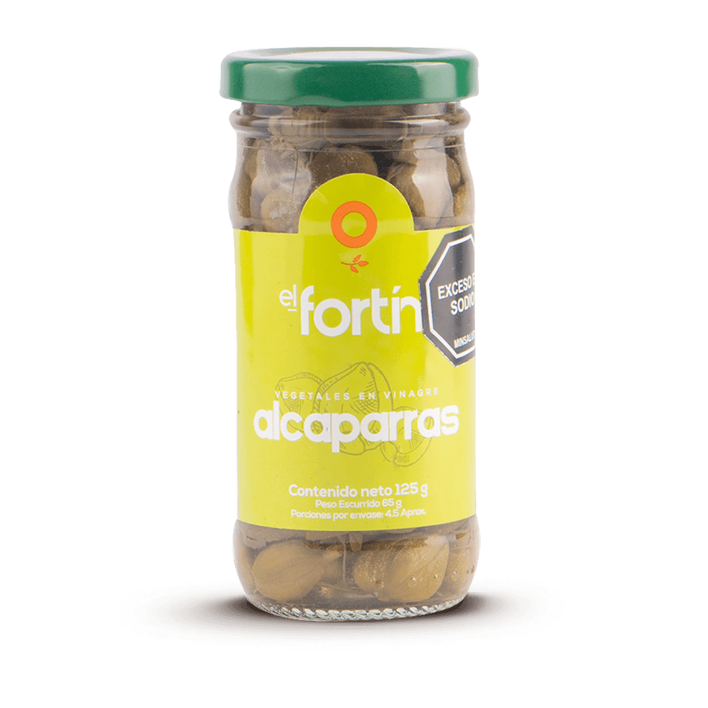 Alcaparra En Vinagre El Fortín 125gr - 1