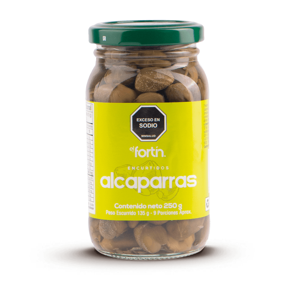 Alcaparra En Vinagre El Fortin 250gr - 1