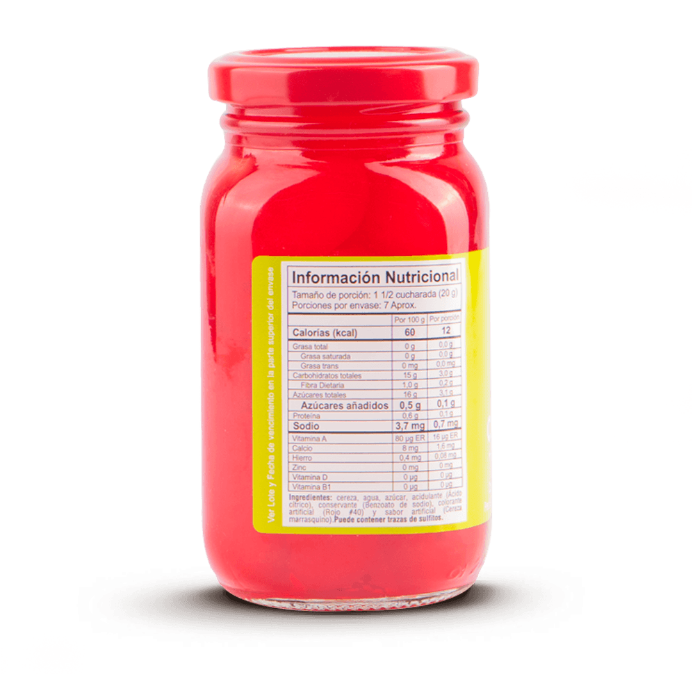 Cereza Marrasquino El Fortín 250 GR - 2