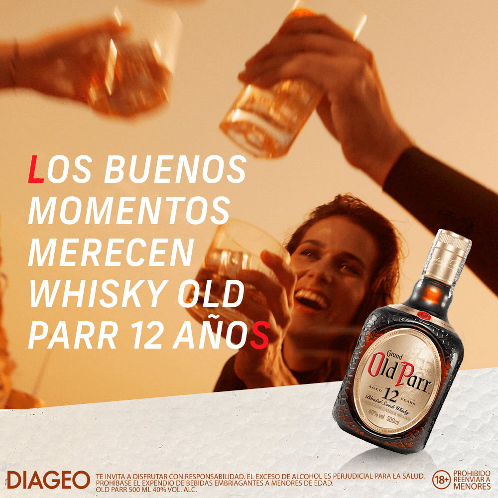 Whisky Old Parr 12 Años Blended 500 ml - 3