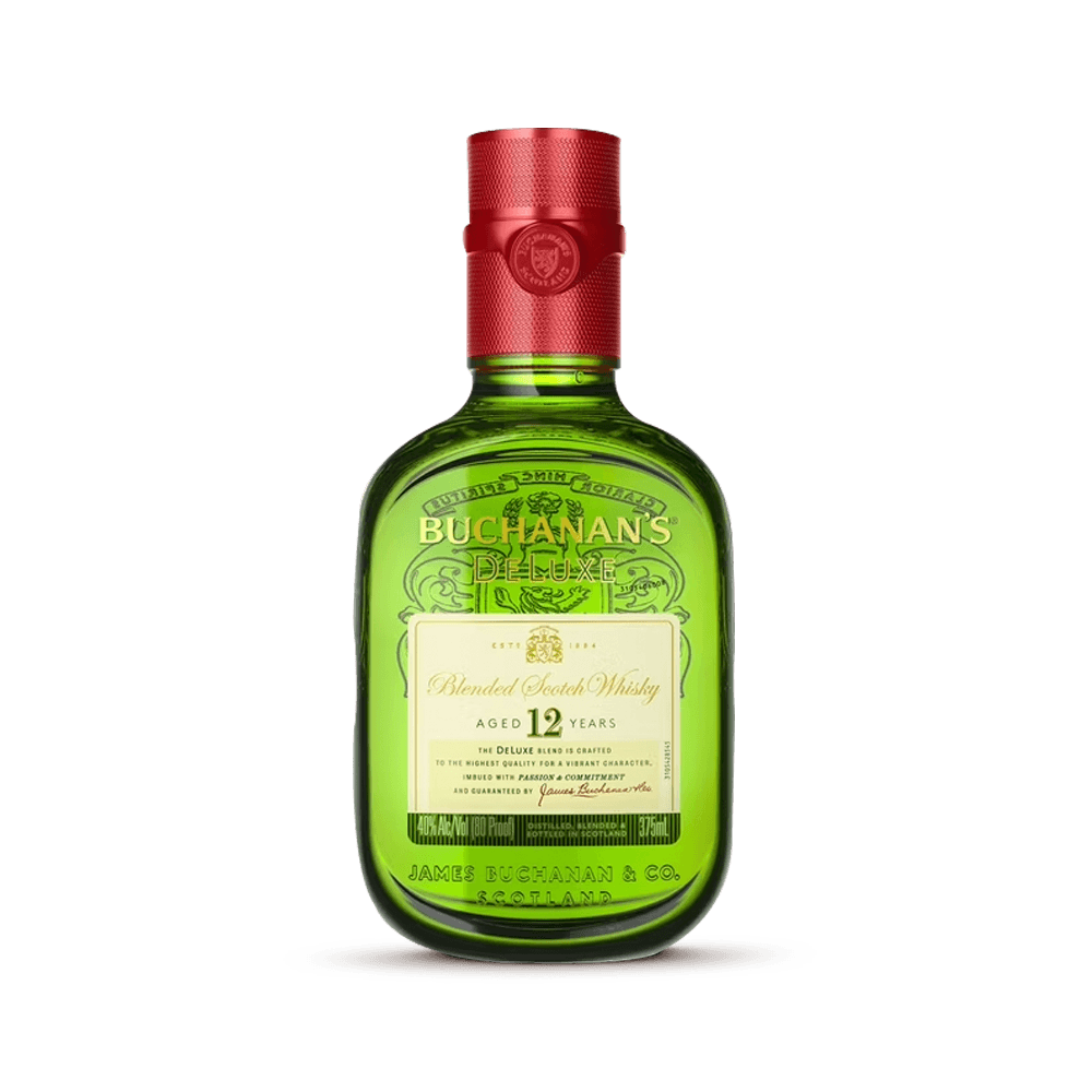 Whisky Buchanans Deluxe 12 Años Blended Media Botella Escocés - 1