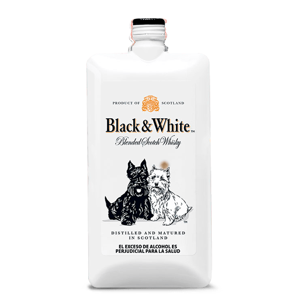 Whisky Black And White Blended Poket - 1
