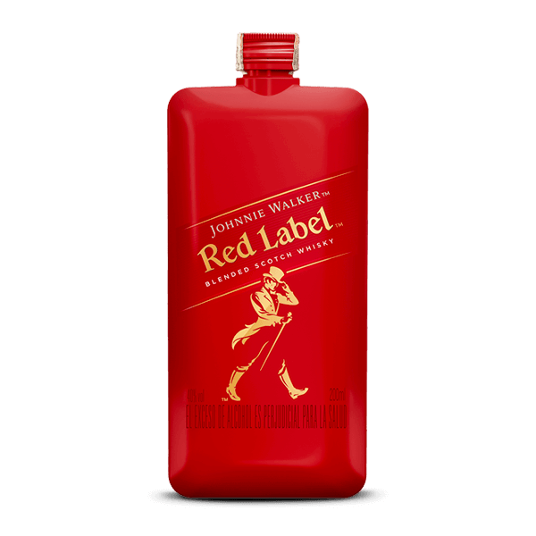 Whisky Johnnie Walker Red Label Blended Cuarto - 1