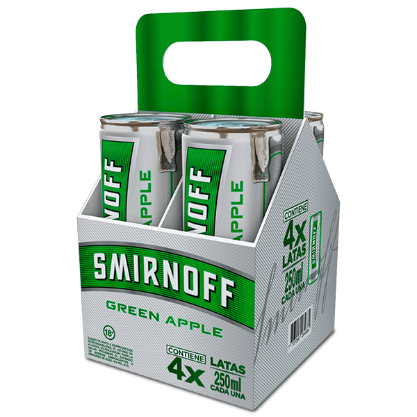 Smirnoff Ice Green Apple X4 - 1