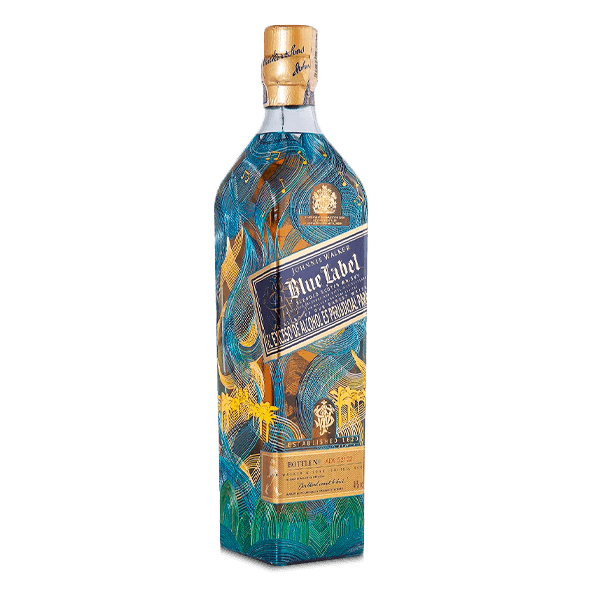 Whisky Johnnie Walker Blue Label Aguas Vida Blended - 1
