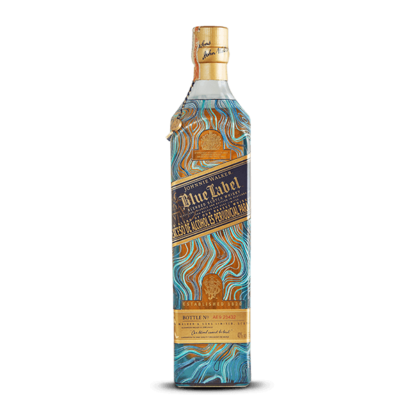Whisky Johnnie Walker Blue Label Aguas Vida Blended - 1