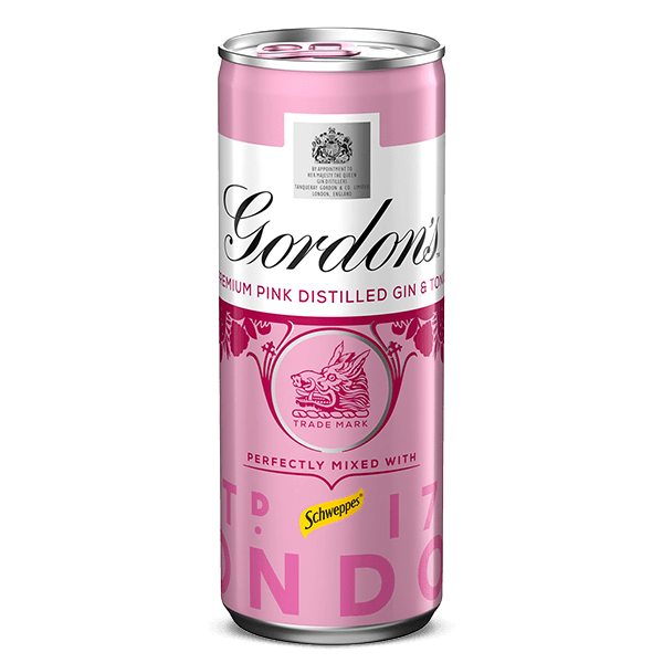 Ginebra Gordons Pink Gin Lata - 1