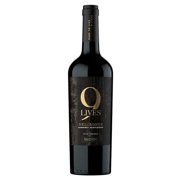 Vino Tinto Gato Negro 9 Lives Reserva Cabernet Sauvignon - 1
