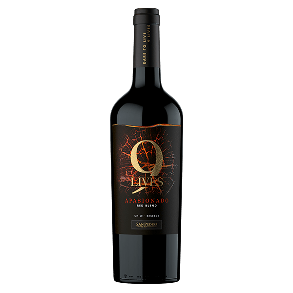 Vino Tinto 9 Lives Reserva Ensamblaje Cabernet Sauvignon Syrah - 1