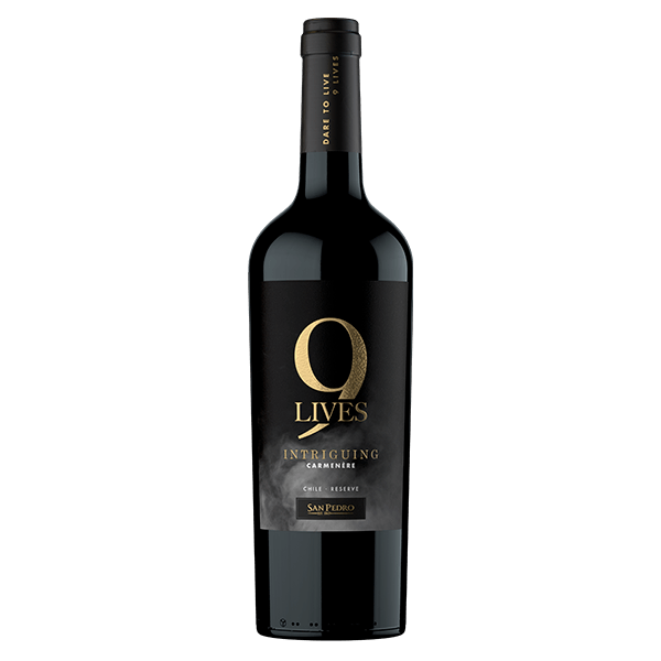 Vino Tinto 9 Lives Reserva Carmenére - 1