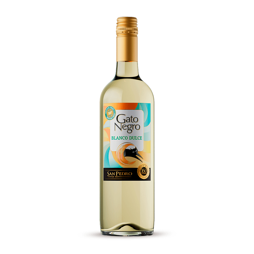 Vino Gato Negro Blanco Dulce - 1