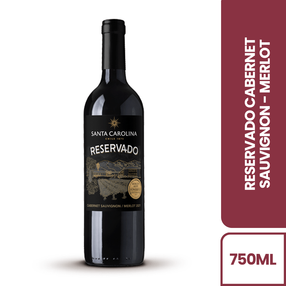 Vino Tinto Santa Carolina Cabernet Sauvignon Merlot - 2
