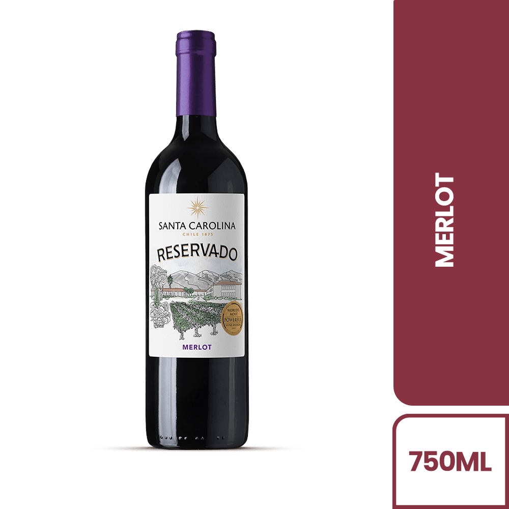 Vino Tinto Santa Carolina Reservado Merlot - 2