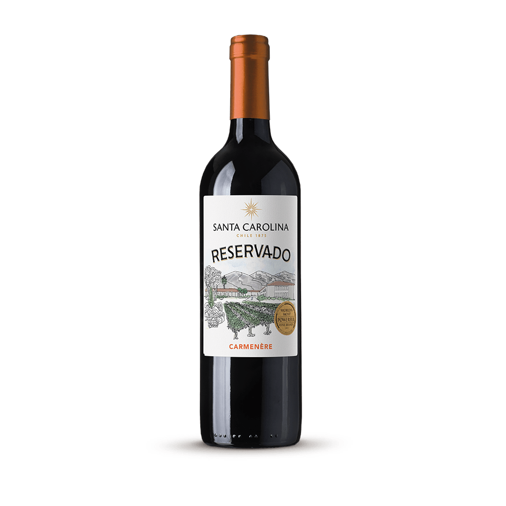 Vino Tinto Santa Carolina Reservado Carmenére - 1