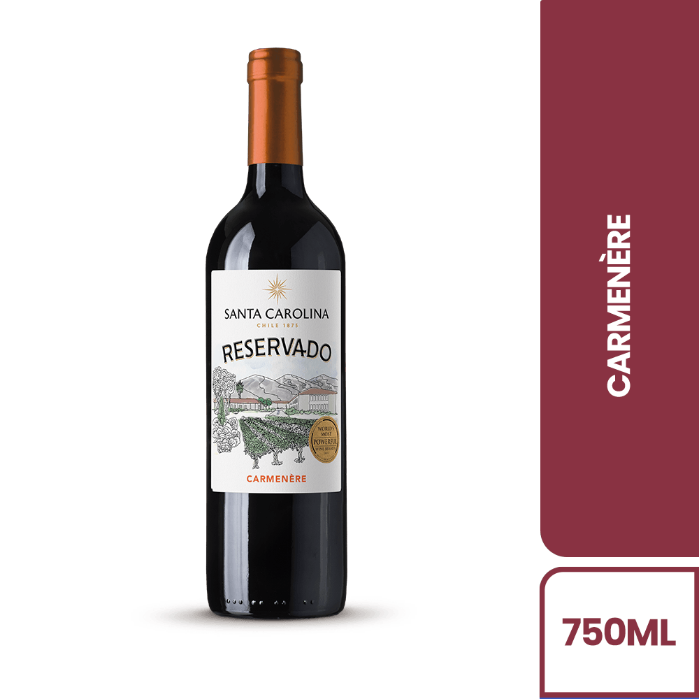 Vino Tinto Santa Carolina Reservado Carmenére - 2