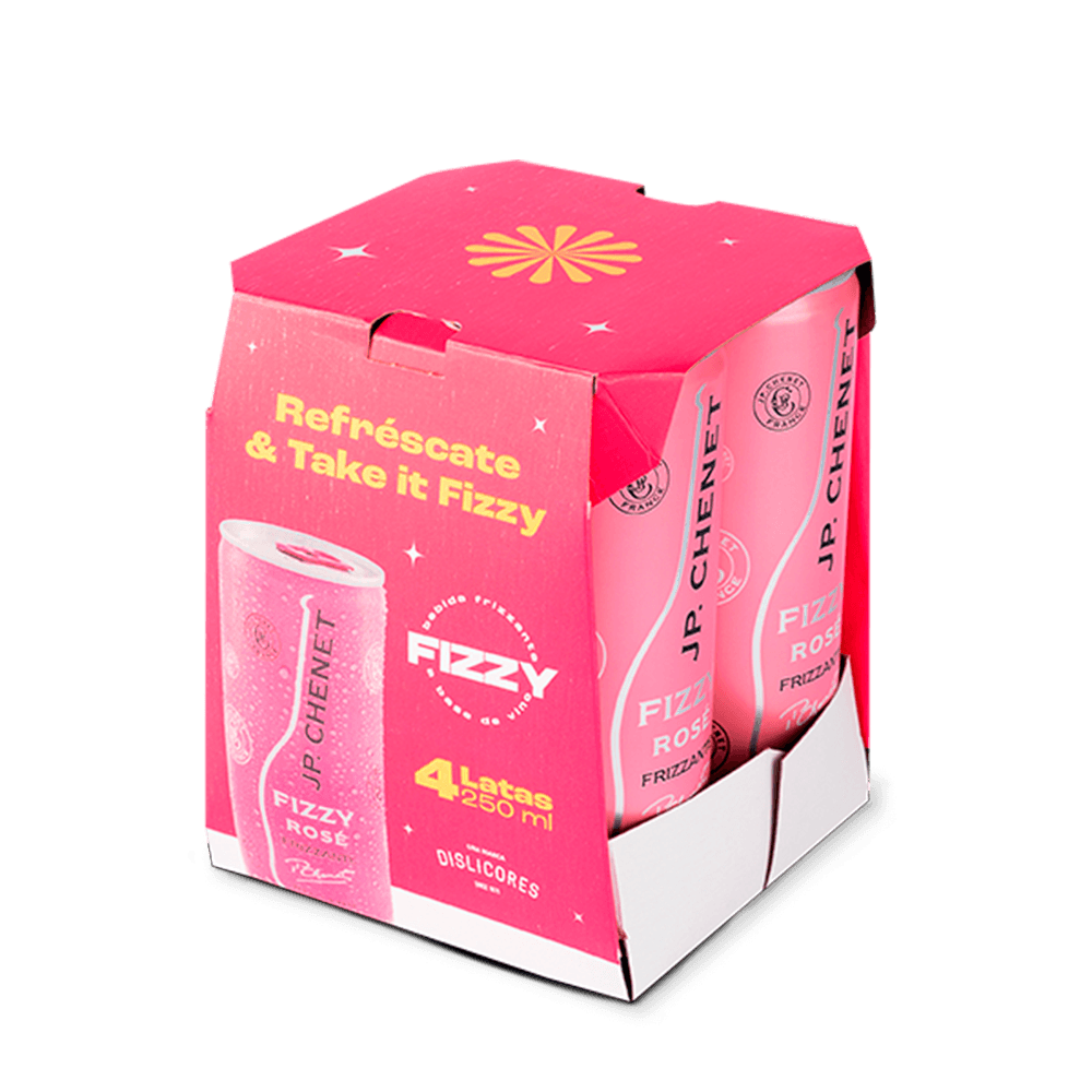 Aperitivo Fizzy Jp Chenet Rose X4 - 1
