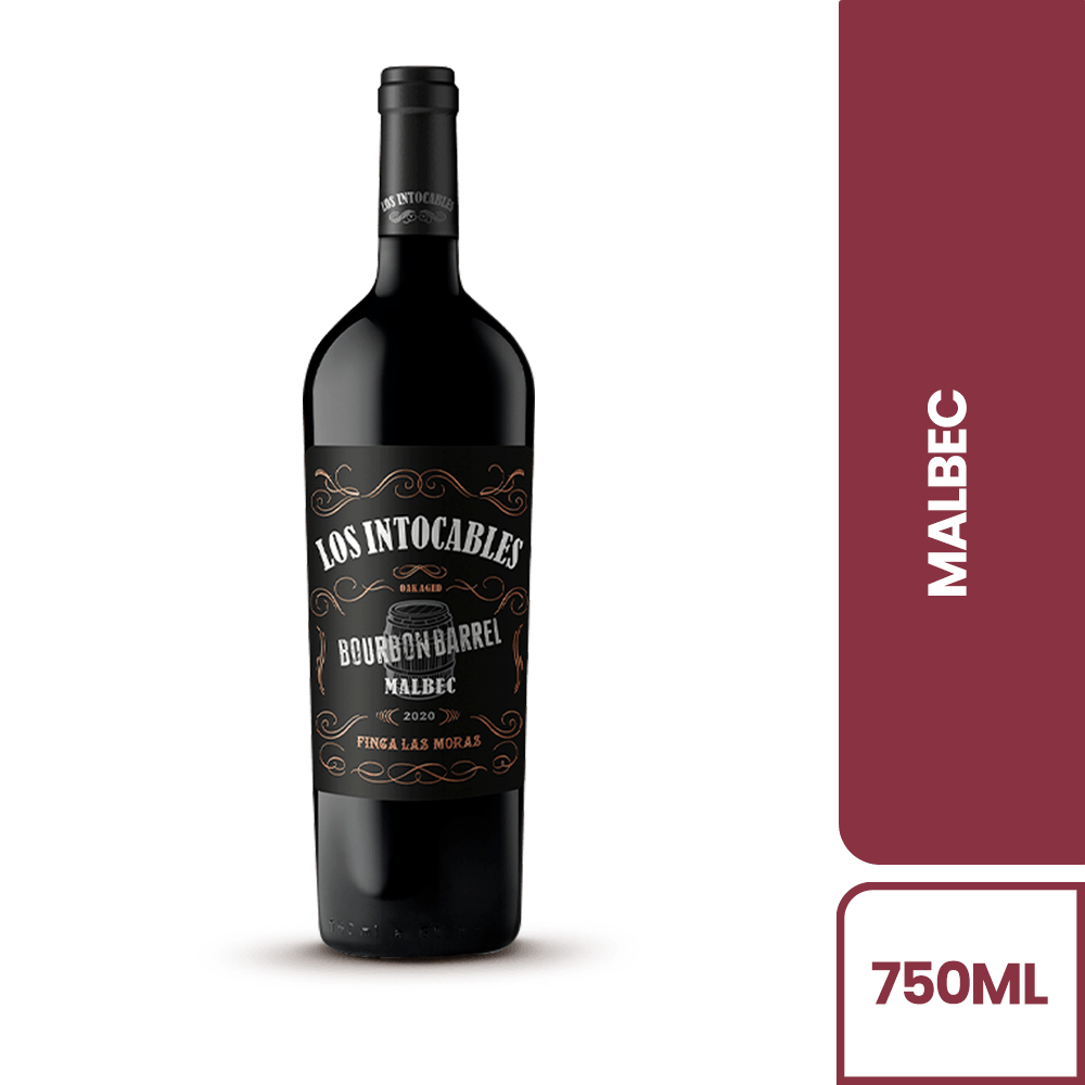 Vino Tinto Los Intocables Malbec - 2