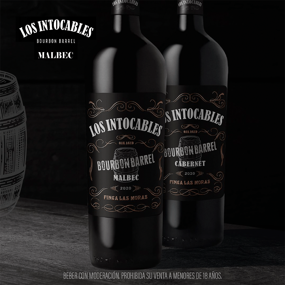 Vino Tinto Los Intocables Malbec - 3