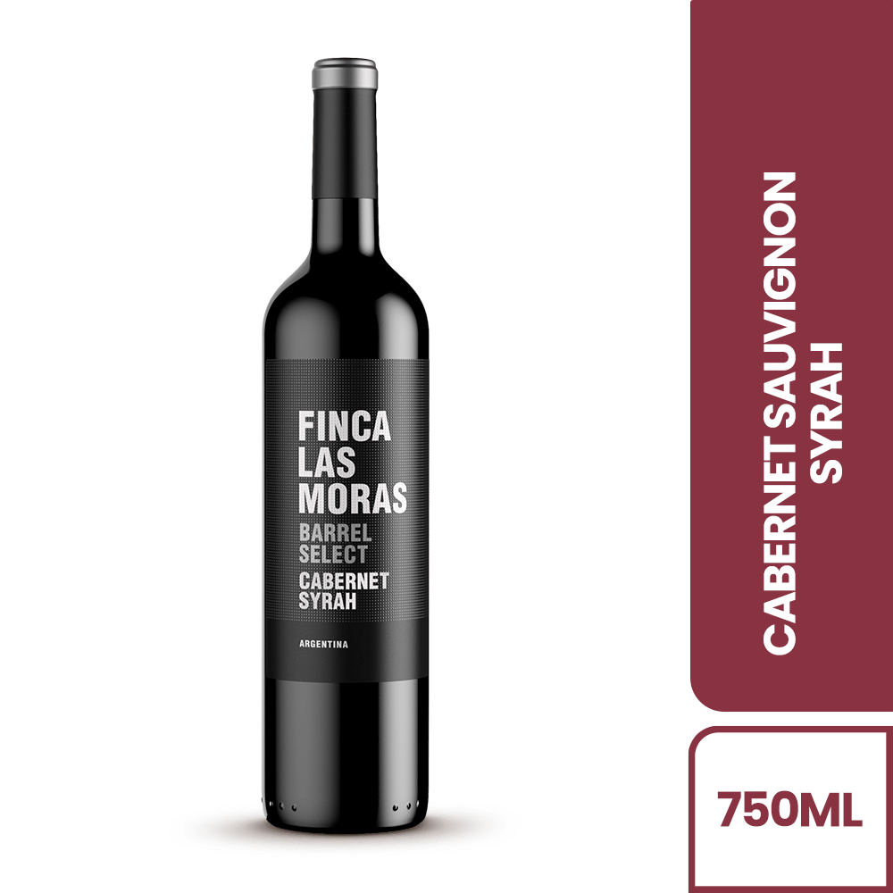Vino Tinto Las Moras Reserva Cabernet Sauvignon Syrah - 2