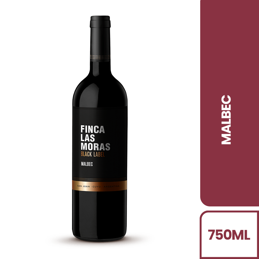 Vino Tinto Las Moras Black Label Malbec - 2
