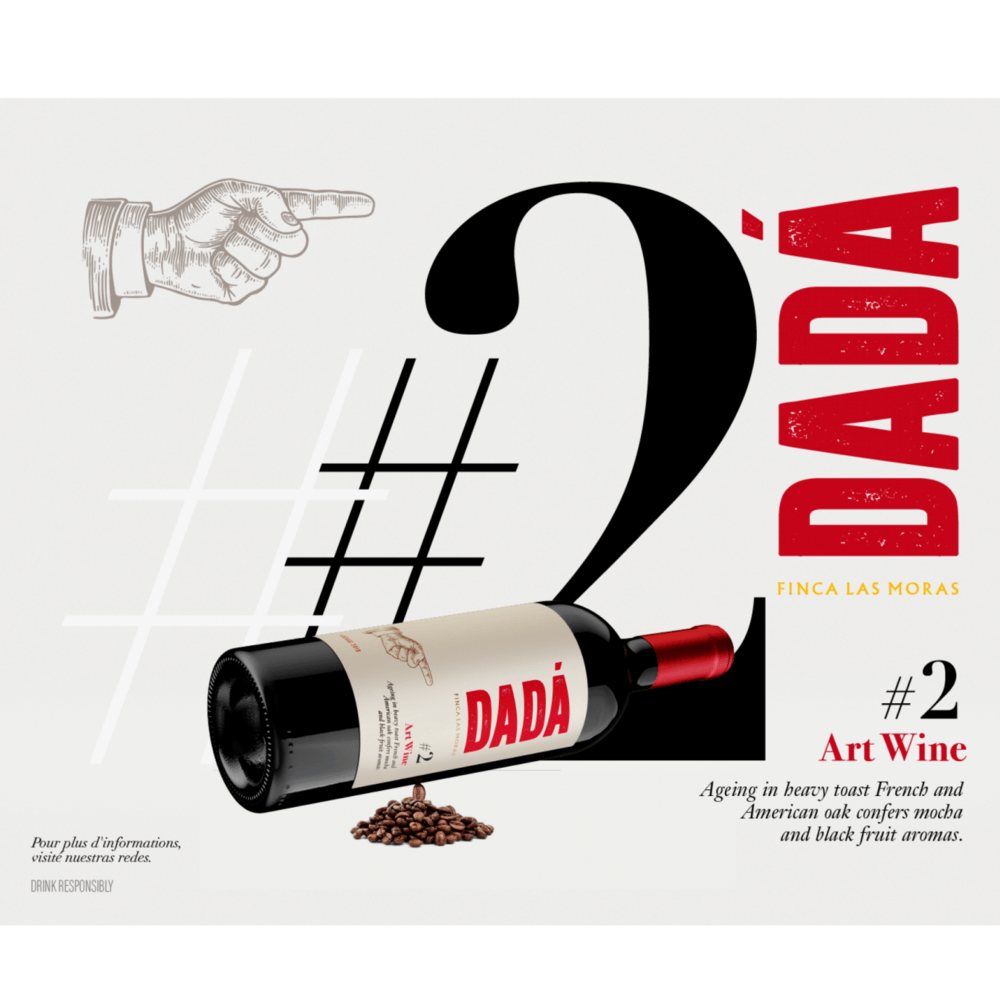 Vino Tinto Dadá 2 Merlot - 3