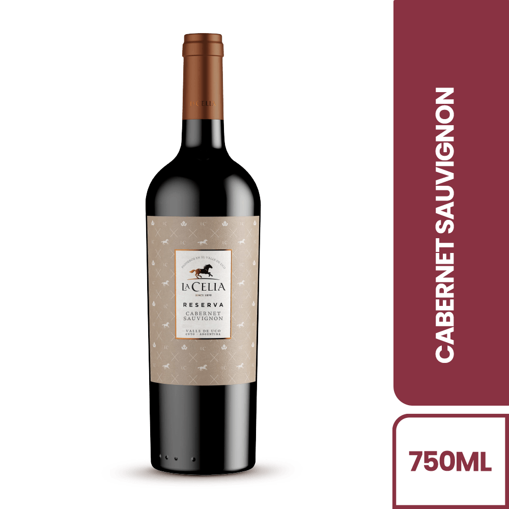 Vino Tinto La Celia Cabernet Sauvignon Reserva - 2