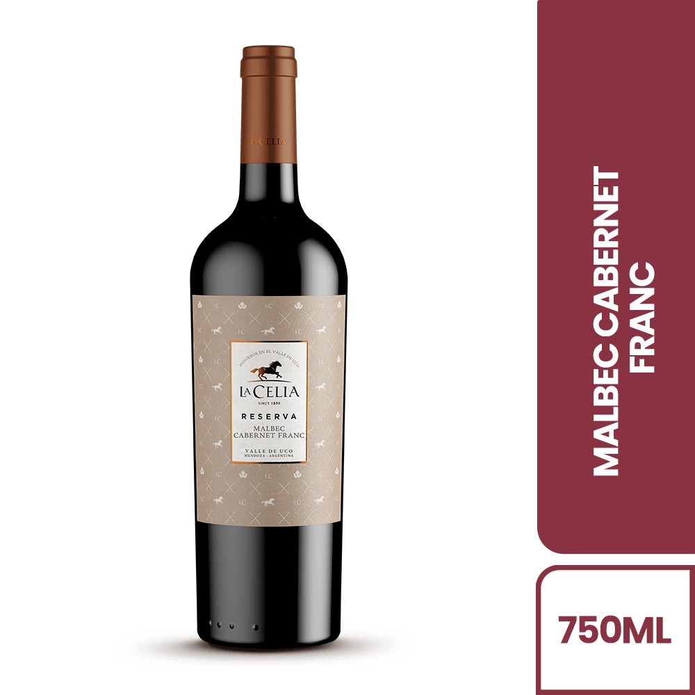Vino Tinto La Celia Reserva Malbec Cabernet Franc - 2