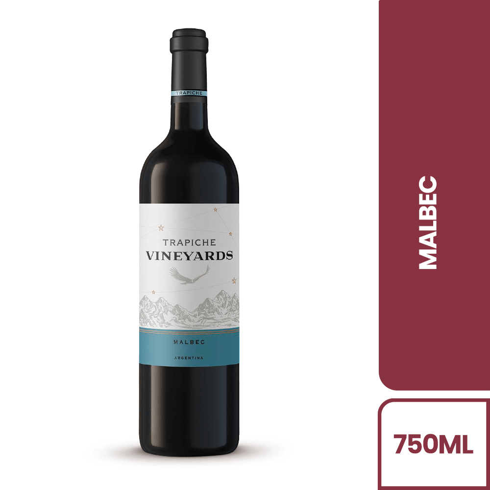 Vino Tinto Trapiche Fino Malbec - 2
