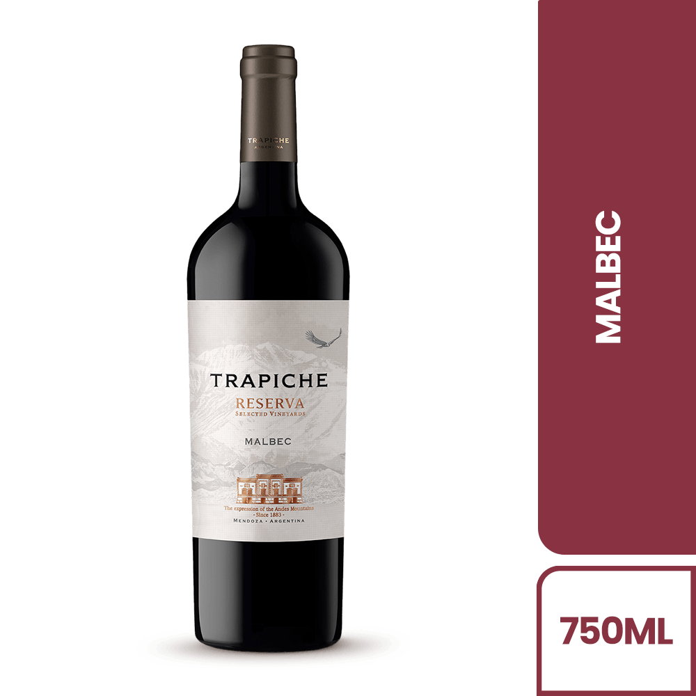 Vino Tinto Trapiche Reserva Malbec - 2