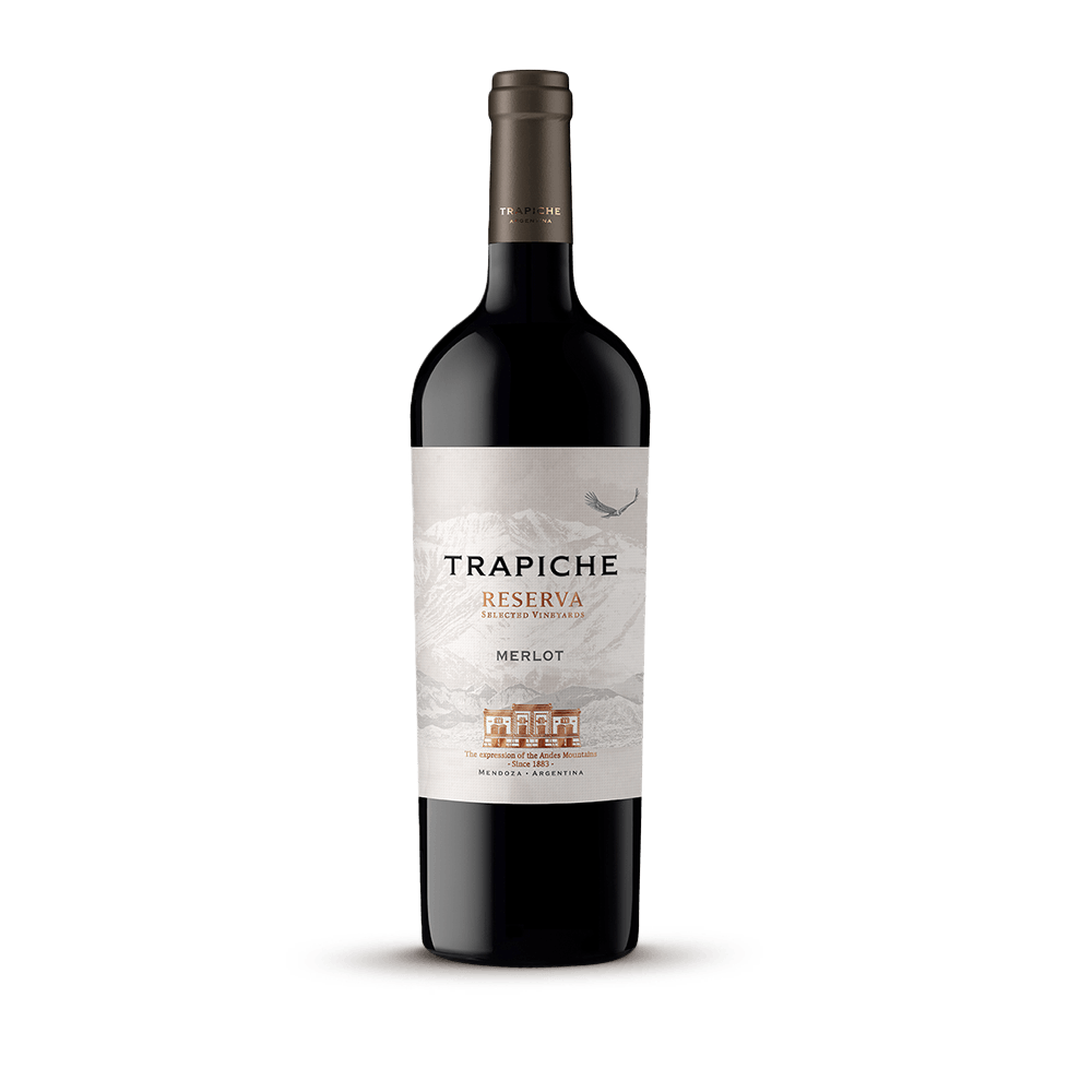 Vino Tinto Trapiche Merlot Reserva - 1
