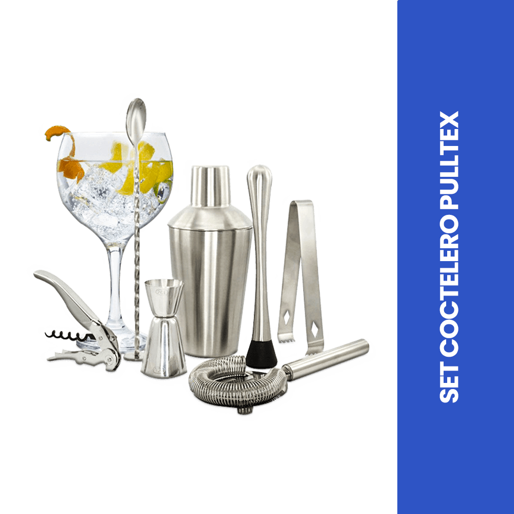 Set Coctelero Deluxe 7 piezas Pulltex - 2