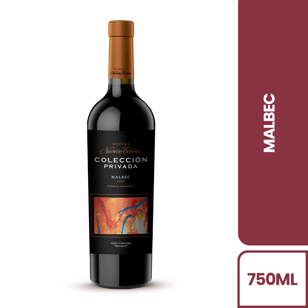 Vino Tinto Navarro Correas Colección Privada Malbec - 2