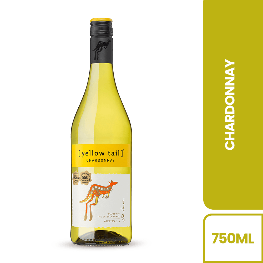 Vino Blanco Yellow Tail Chardonnay - 2