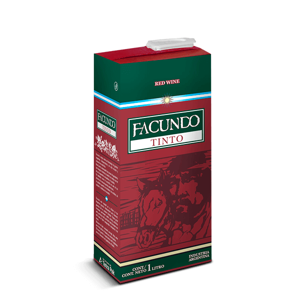 Vino Tinto Facundo Variedad De Uvas - 1