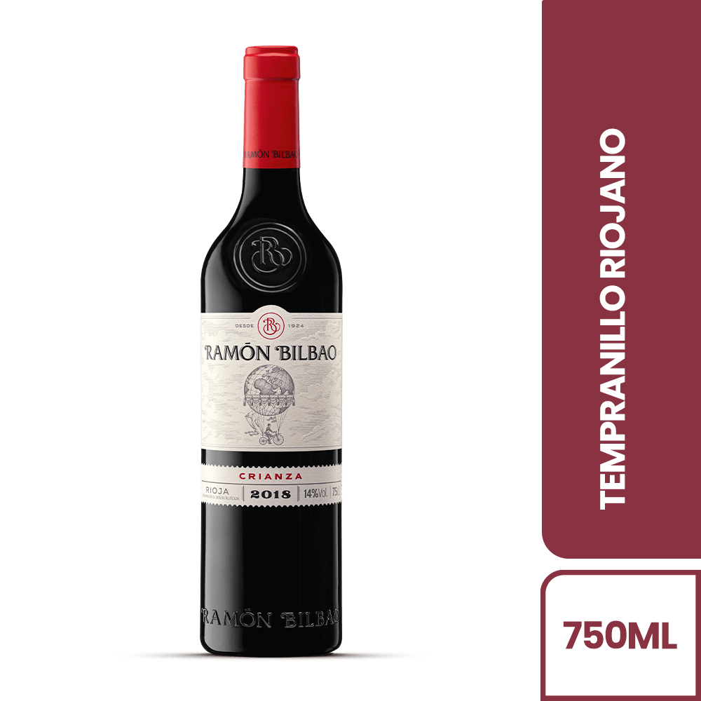 Vino Tinto Ramón Bilbao Crianza Tempranillo - 2