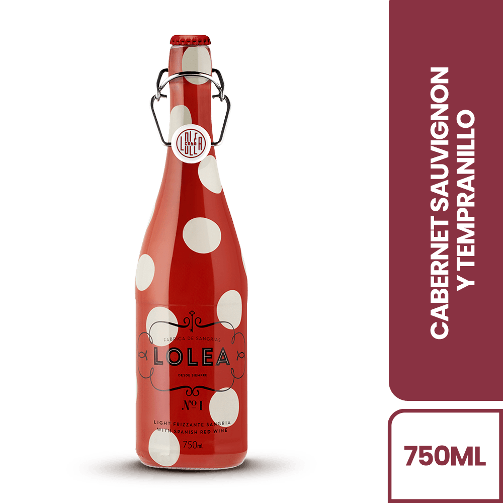 Sangría Vino Tinto Lolea No.1 - 2