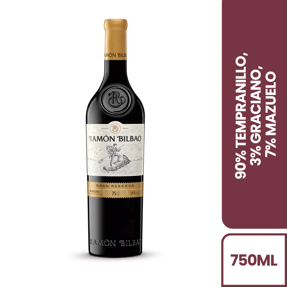 Vino Tinto Ramón Bilbao Gran Reserva - 2