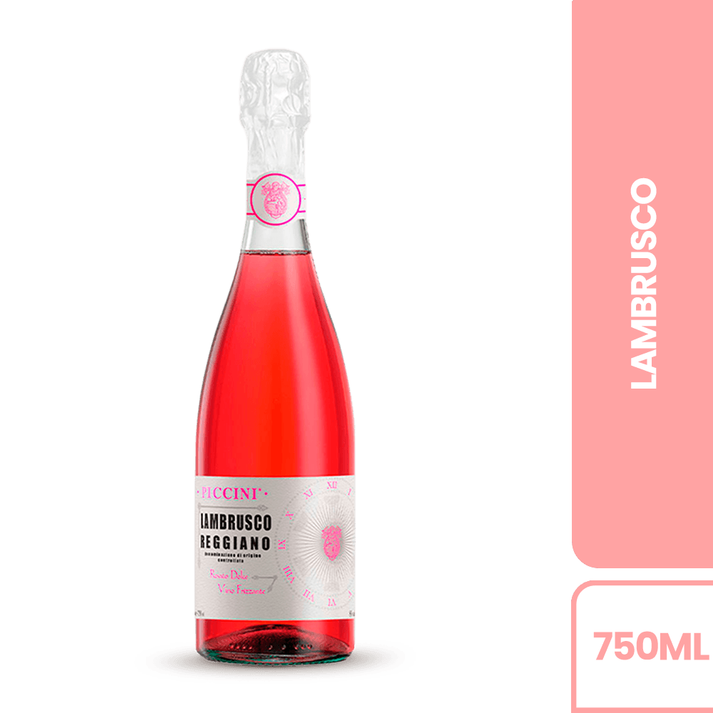 Vino Rosado Espumoso Piccini Regno Lambrusco - 2