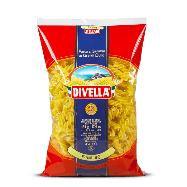 Pasta Fusilli Divella 454gr - 1