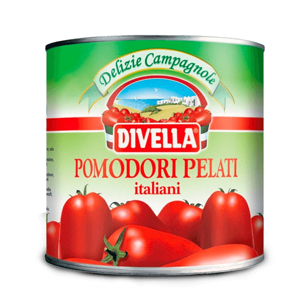 Tomate Pelati Divella Lata X 2500gr - 1