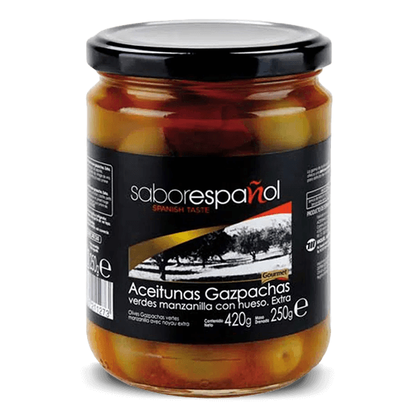 Aceitunas Sabor Español Verde Gazpacha 420gr - 1