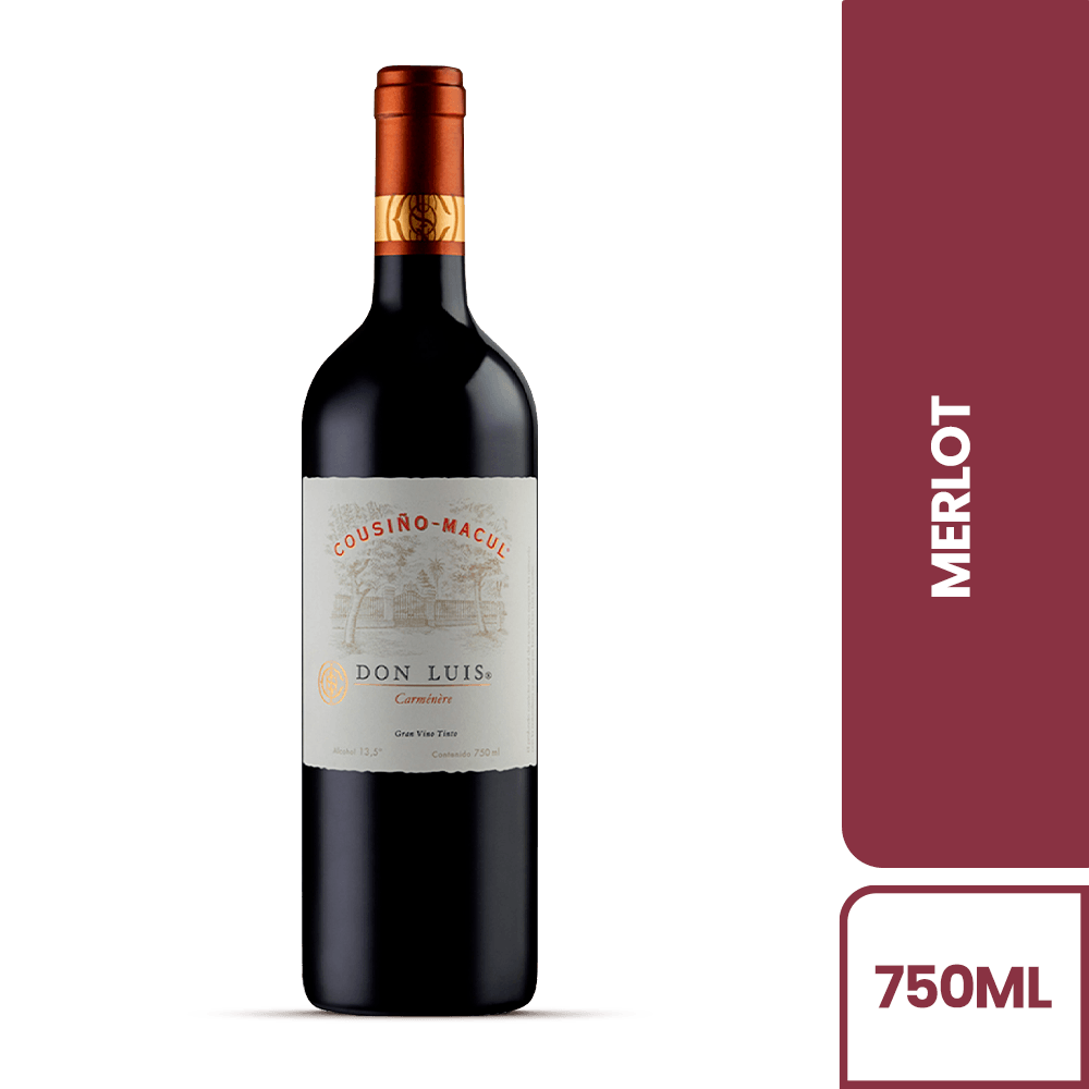 Vino Tinto Cousiño Macul Don Luis Carmenere - 2