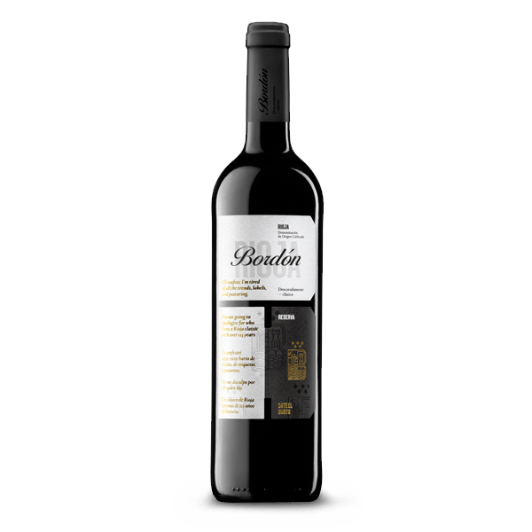Vino Tinto Rioja Bordón Reserva - 1