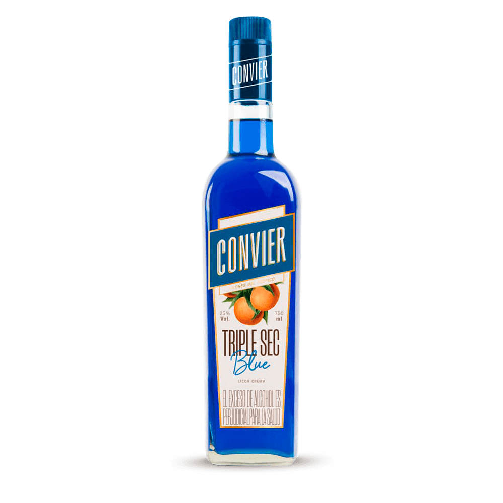 Licor Convier Triple Sec Azul - 1