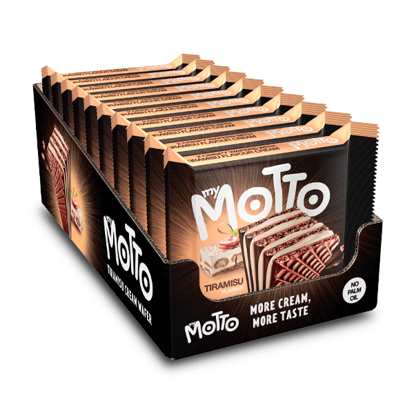 My Motto Tiramisu Display X10 Unidades - 1