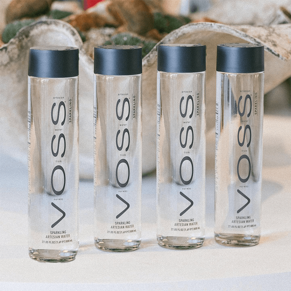 Agua Mineral Carbonada Vidrio Voss - 3