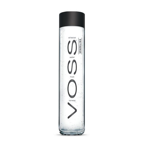 Agua Mineral Carbonatada Vidrio Voss - 1