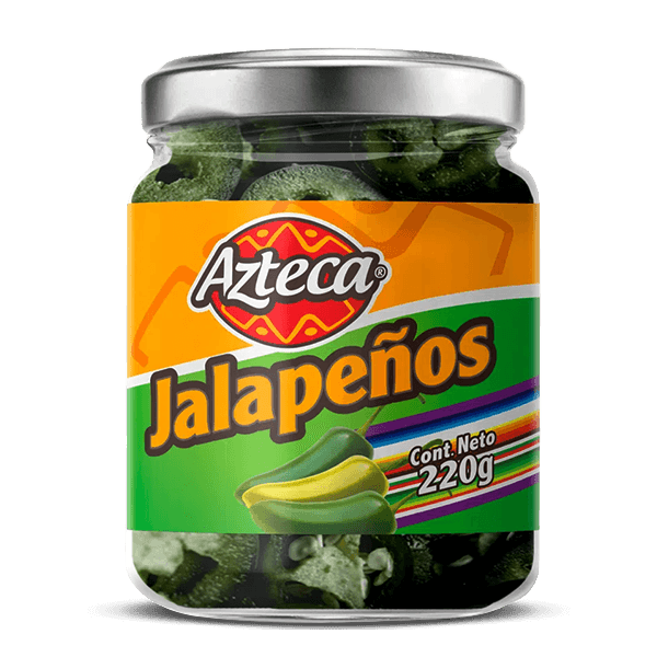 Jalapeño Azteca Rodajas Frasco 220gr - 1