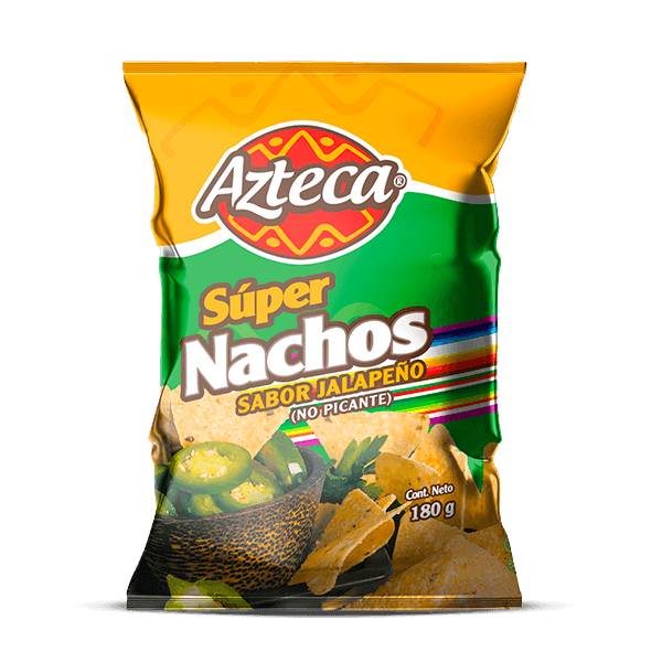 Nachotes Jalapeño Azteca Paquete 180gr - 1