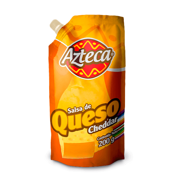 Queso Cheddar Azteca Doy Pack 200gr - 1